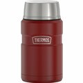 Thermos 24-Ounce Stainless King Vacuum-Insulated Stainless Food Jar (Rustic Red) SK3020MR4
